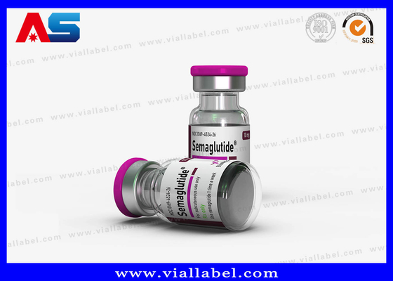 Semaglutide personalizzato Etichette di bottiglie piccole personalizzate per oli da iniezione
