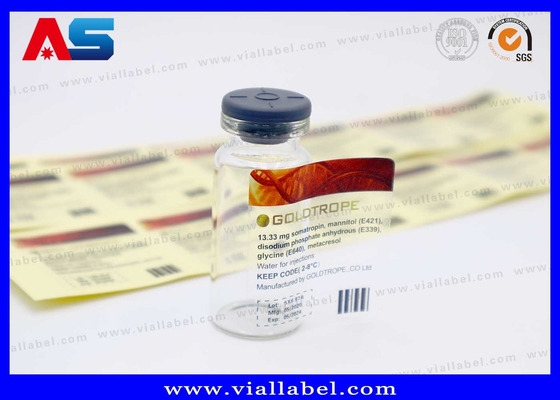 Adesivi trasparenti per flaconcini da 10 ml Stampa su misura Made in China Etichette trasparenti per flaconcini da 10 ml Impermeabili