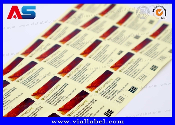 Adesivi trasparenti per flaconcini da 10 ml Stampa su misura Made in China Etichette trasparenti per flaconcini da 10 ml Impermeabili