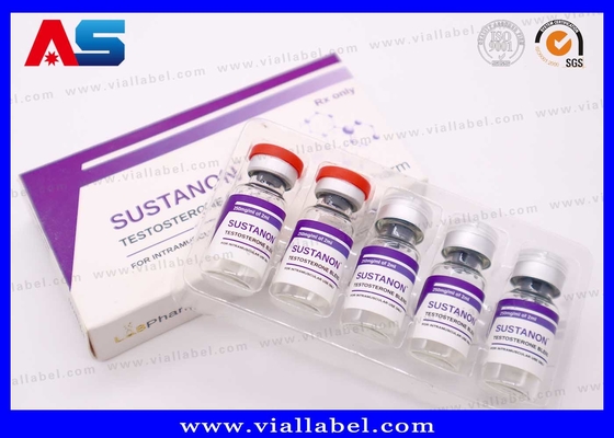 Imballaggio in vesciche di plastica personalizzabile per iniezioni farmaceutiche 10 ml Box Mock Up Service disponibile
