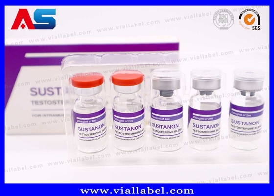 Etichette del flaconcino da 10 ml realizzate con pellicola impermeabile per perla bianca adesivo forte Disegno farmaceutico personalizzato