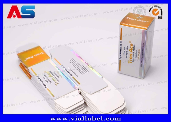 Scatole di confezionamento personalizzate per flaconcini da 10 ml. Stampa olografica e impermeabile di alta qualità. Esperienza di oltre 12 anni.