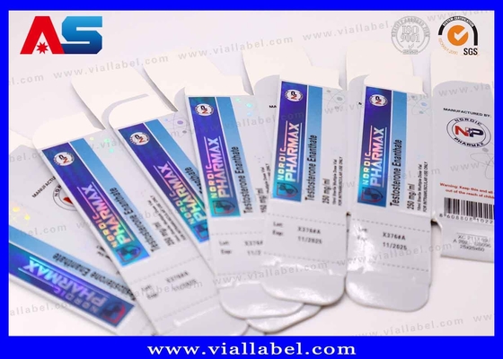 Scatola olografica da 10 ml con inserto di PET riciclabile con imballaggio farmaceutico e cosmetico sostenibile 12 anni di esperienza OEM/ODM