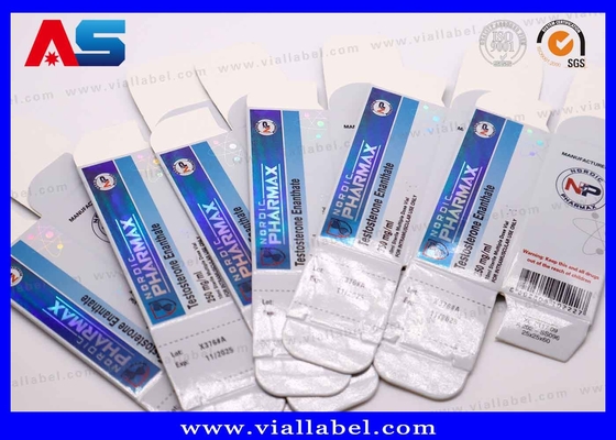 Scatola olografica da 10 ml con inserto di PET riciclabile con imballaggio farmaceutico e cosmetico sostenibile 12 anni di esperienza OEM/ODM