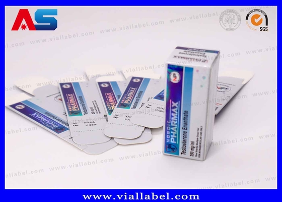 Scatola olografica da 10 ml con inserto di PET riciclabile con imballaggio farmaceutico e cosmetico sostenibile 12 anni di esperienza OEM/ODM