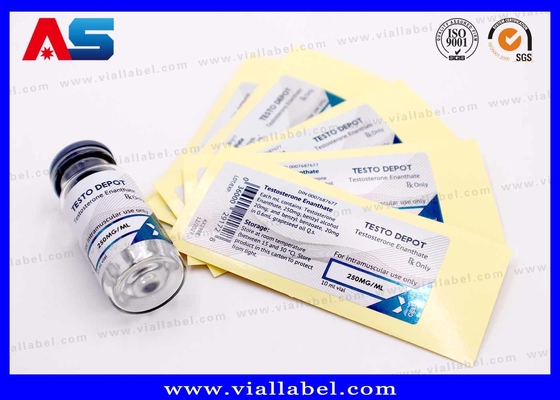 Etichette adesive forti per flaconcini di qualità superiore per uso medico e di laboratorio 2 ml / 10 ml