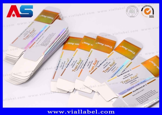 Scatole di cartone personalizzabili ad effetto laser da 10 ml per flaconcini farmaceutici