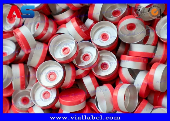 Cappucci in alluminio e plastica su misura (13 mm/20 mm) con logo e parole farmaceutiche incise