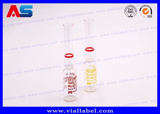 Fiala Premium da 1 ml | Stampa Personalizzata | Grado Farmaceutico e Cosmetico | Direttamente dalla Fabbrica | Stock all'Ingrosso