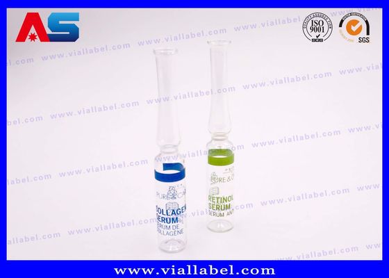 Fiala Premium da 1 ml | Stampa Personalizzata | Grado Farmaceutico e Cosmetico | Direttamente dalla Fabbrica | Stock all'Ingrosso