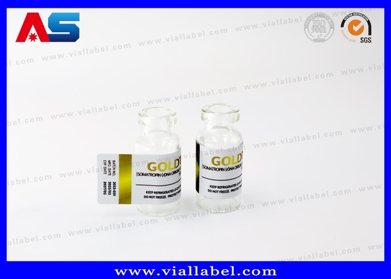 Adesivo forte 10 ml Adesivi per flaconcini Stampa in foglio d' oro per iniezioni Peptidi liofilizzati