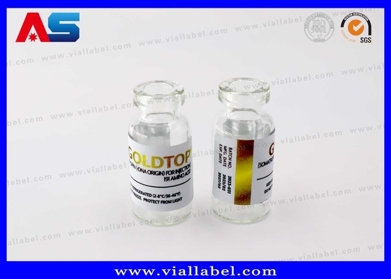 Adesivo forte 10 ml Adesivi per flaconcini Stampa in foglio d' oro per iniezioni Peptidi liofilizzati
