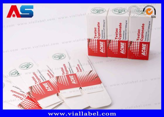 Stampe per scatole di fiale ACE Pharmaceutical da 10 ml per peptidi Sema, Reta, Tirze per la perdita di peso