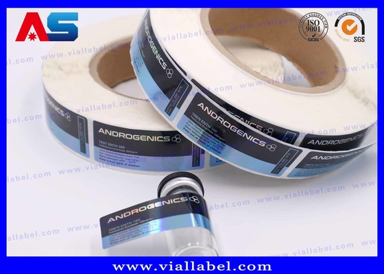 Stampa etichette per flaconi di peptidi, Etichette Tirzepatide personalizzate stampate olografiche laser MOQ 100 pezzi