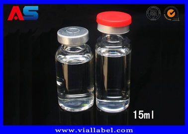 Fiale da laboratorio in vetro per fiale da laboratorio, 2 ml 3 ml 10 ml 15 ml Fiale di vetro all&#39;ingrosso con tappi in alluminio
