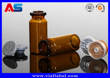 Embossed Logo Miniatura Vial di vetro Chiaro Per Imballaggio Farmaceutico Vial di vetro bottiglia