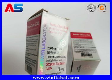 Scatole di cartone 10 ml Confezioni per flaconcini per biberon di vetro Bottiglie di medicina ologrammi, scatole di imballaggio farmaceutico ISO9001