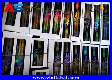 Bodybuilding Enantato Peptide Farmaceutico Etichette in bottiglia RX Hologramma Laser Pacchetto Etichette in flaconcino in erba