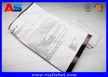 Boldenon Medicinal Product Insert Printing Vials sterili vuoti 10 ml confezioni di peptidi farmaceutici scatole etichette