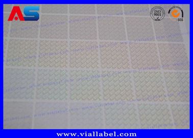 Stampa di sovrapposizione personalizzata Ologramma trasparente Adesivo ologramma di timbro caldo