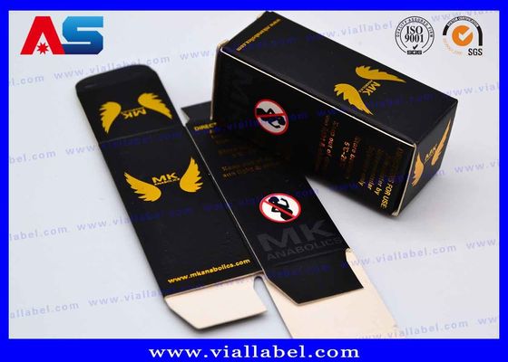 Scatole per fiale laser GEP da 10 ml Scatole professionali Colori Pantone Scatole piccole per spedizioni Scatole per imballaggio bodybuilding