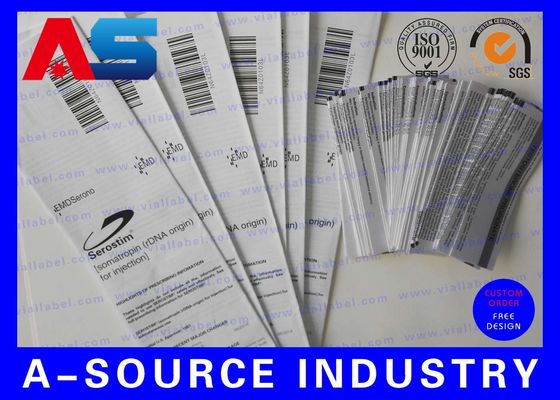 Opuscolo su ordinazione della carta di descrizione della carta moschicida del farmaco di CMYK che stampa lunghezza di larghezza 45mm di 135mm