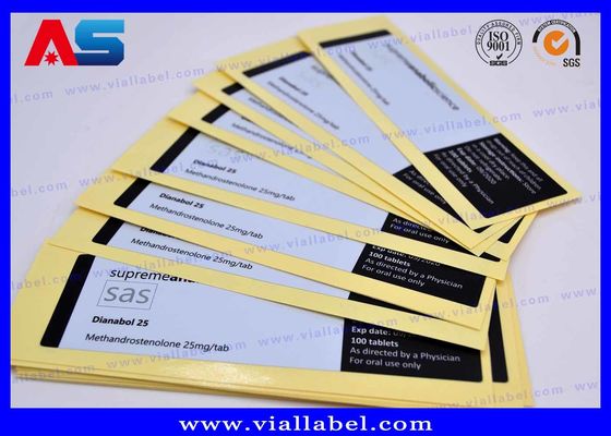 Etichette adesive trasparenti Etichette per scatole con logo personalizzato Etichette per imballaggi per flaconi per flaconi di farmacia