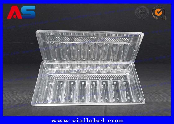 Imballaggio in blister di plastica per fiale di vetro Soma tropin Hcg da 2 ml, 3 ml, 10 ml per fiale di peptidi