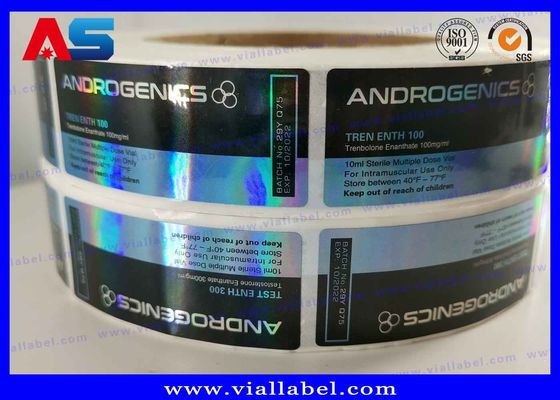 Adesivo Hot Roll Etichetta personalizzata per flaconcino di 30 ml Adesivo con adesivo privato Etichette per flaconcino in vetro