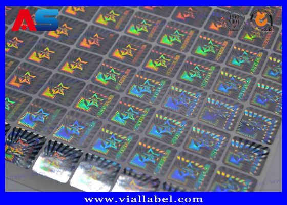 Codice QR a prova di manomissione Numero di serie Adesivi olografici 3D Adesivo di sicurezza ologramma