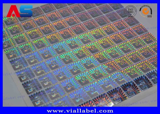 Codice QR a prova di manomissione Numero di serie Adesivi olografici 3D Adesivo di sicurezza ologramma
