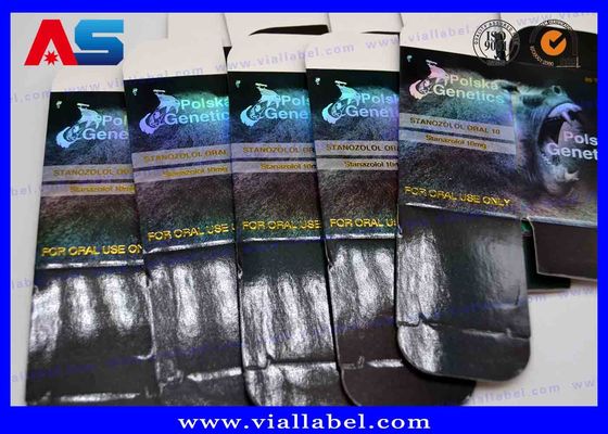 Piccole scatole di stoccaggio Stampa a laser Imballaggio per scatole farmaceutiche personalizzate Per bottiglie da 10 ml