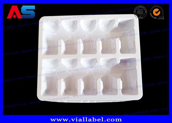 10 Flaconi da 2ml in plastica PET bianca per blister farmaceutici / vassoi blister
