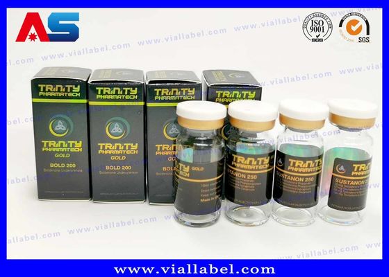 CMYK che stampa 10ml Vial Labels For Glass Medicine su ordinazione imbottiglia
