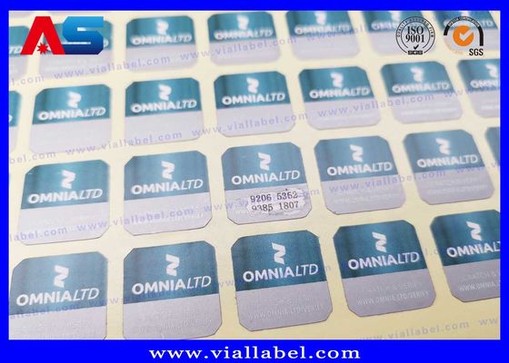 Adesivo di sicurezza olografico 3D anti-contraffazione con design personalizzato void