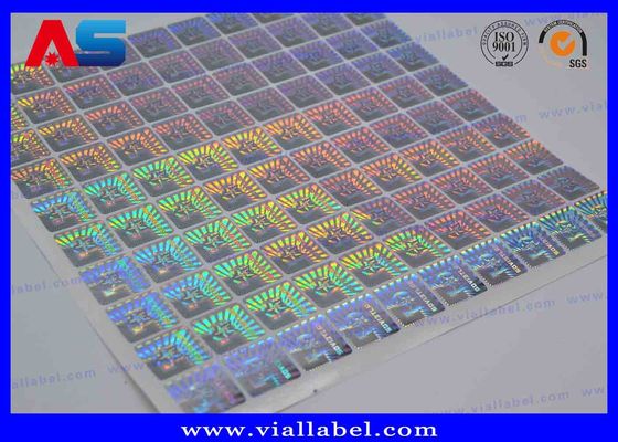 Adesivo di sicurezza olografico 3D anti-contraffazione con design personalizzato void