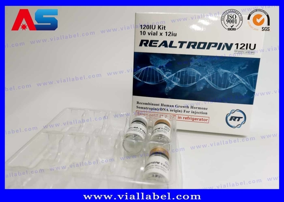 Vial Plastic Pharmaceutical Blister Packaging eliminabile medico per un contenitore di 10 fiale 1ml/3ml/10ml