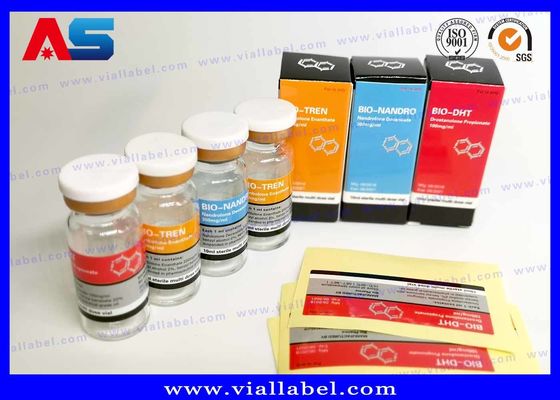 Peptidi personalizzati per la crescita umana Adesivi per etichette private per flaconcini di 10 ml