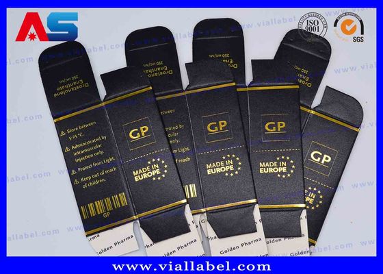 Piccola fiala della scatola 10ml della medicina del Bodybuilding che imballa per medicina Peptidee/farmaceutica