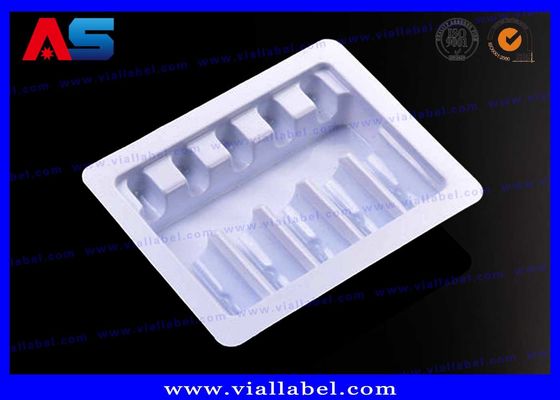 2ml 10 Fiale Trasparenti / bianche / nere Confezione blister farmaceutica con etichette