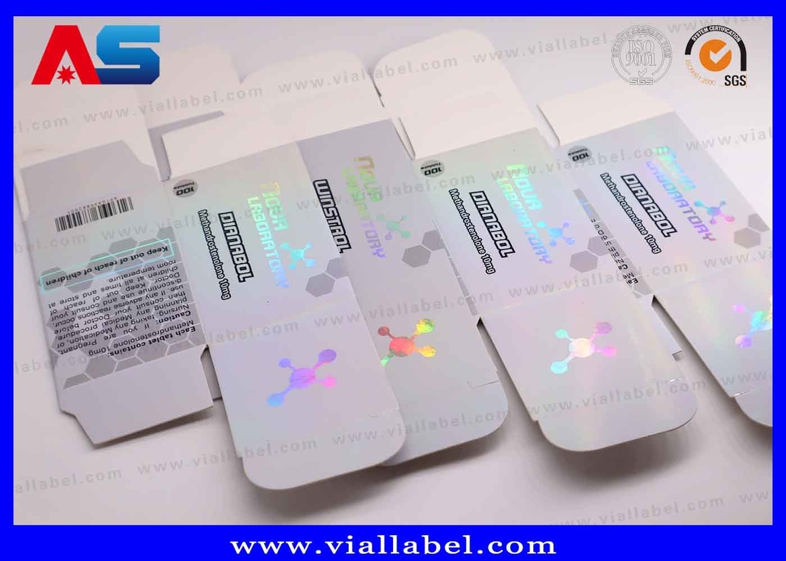 Scatola di flaconcini 10 ml con caratteristiche di sicurezza olografica  ¢ Imballaggio farmacologico a prova di manomissione ∙ ISO 9001 & FSC certificato, 12+ anni di esperienza di esportazione globale