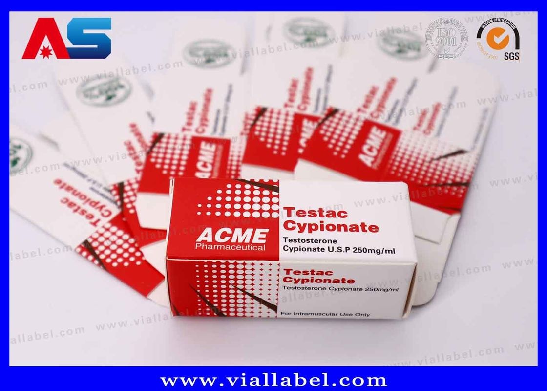 Stampe per scatole di fiale ACE Pharmaceutical da 10 ml per peptidi Sema, Reta, Tirze per la perdita di peso