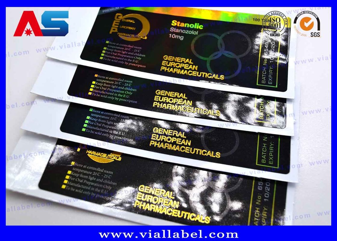 Etichette adesive trasparenti Etichette per scatole con logo personalizzato Etichette per imballaggi per flaconi per flaconi di farmacia