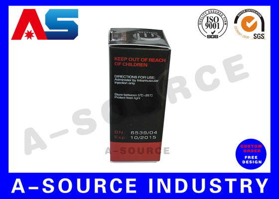 Piccola fiala della scatola 10ml della medicina del Bodybuilding che imballa per medicina Peptidee/farmaceutica