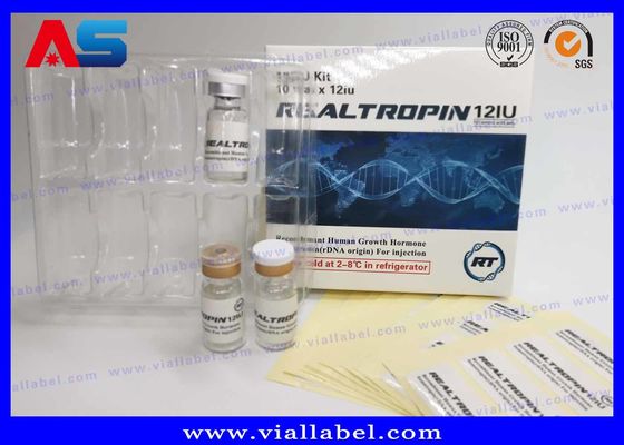 peptides 5 mg-30 mg Imballaggio Carta Imballaggio Farmaceutico Scatola 10 flaconcini Disegno personalizzato