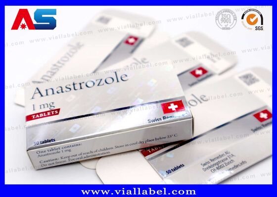 Scatola di confezionamento per compresse di Anastrozolo 1 mg.