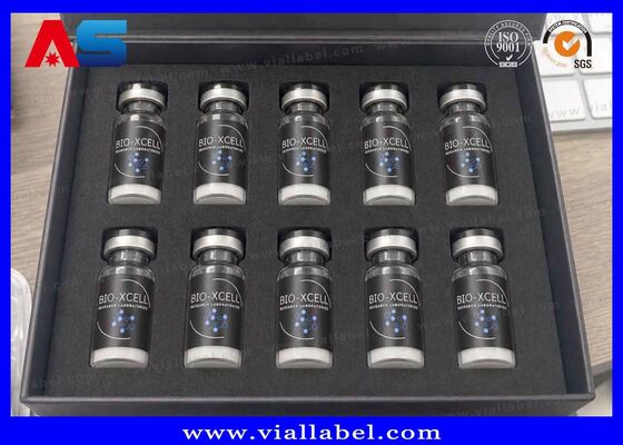 Packaging stampato premium per scatole di fiale di peptidi, stampa scatole di fiale da 3 ml con design personalizzato